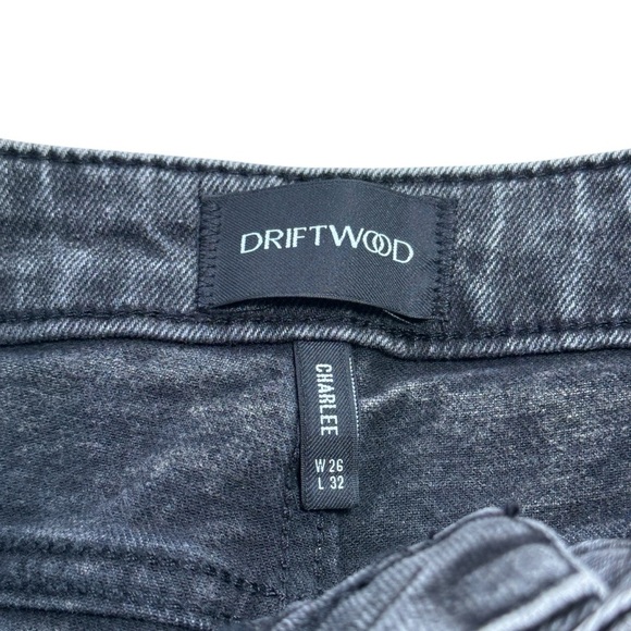 Driftwood Charlee Studded Cargo Denim Jeans Womens 26 - Picture 5 of 10